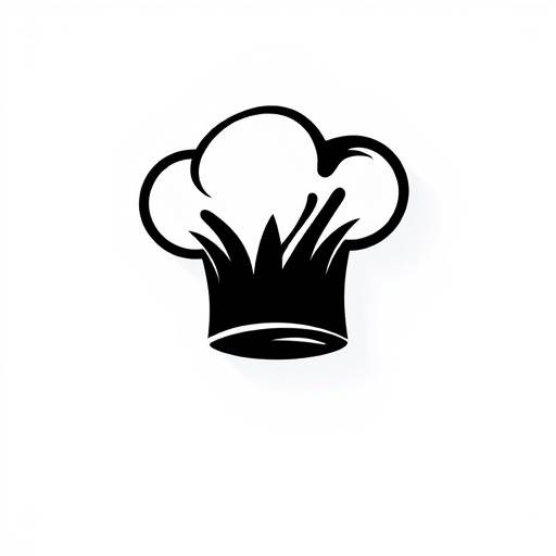 Culinary Creations Logo - An elegant logo for a catering service, featuring a chef's hat.