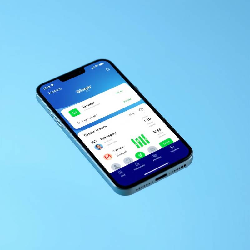 FinanceForward App - A user-friendly mobile app for personal finance management, featuring budgeting and investment tools.