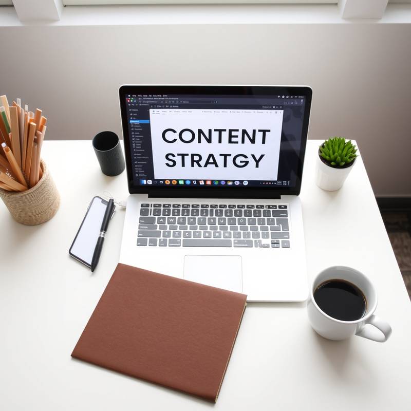 Image illustrating content creation and distribution strategies