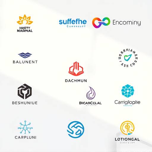 Image showcasing various logo design concepts