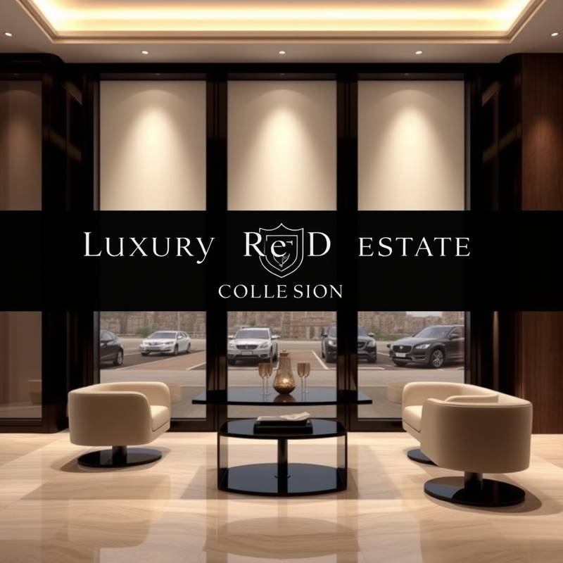 Luxury Real Estate Branding - Sophisticated branding package for a luxury real estate firm, emphasizing elegance and exclusivity.