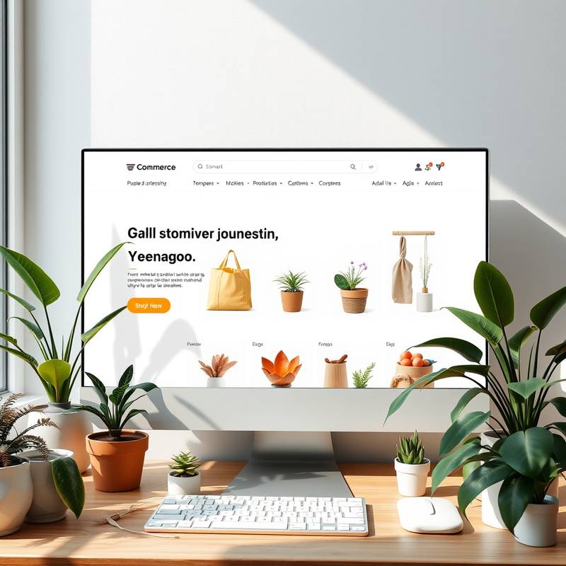 Project: EcoBloom Website - A modern e-commerce website for a sustainable plant company.